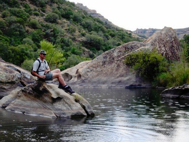 Fly Fishing at Kantienpoort, Lady Grey