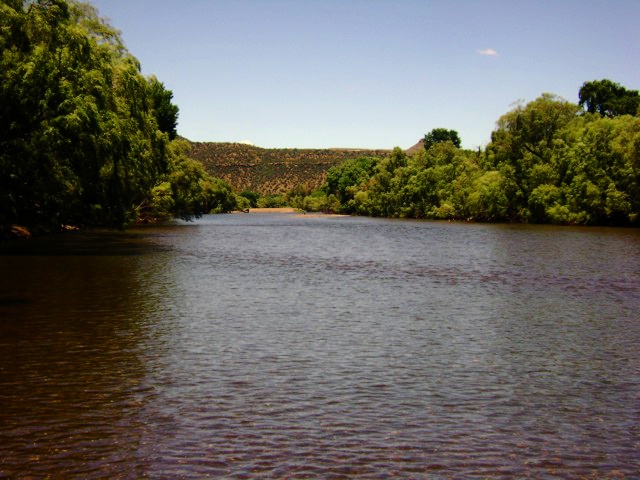 Fly fishing in Lady Grey